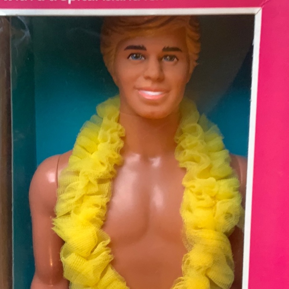BARBIE TROPICAL KEN DOLL MATTEL 1985 NEW IN BOX - Picture 6 of 6
